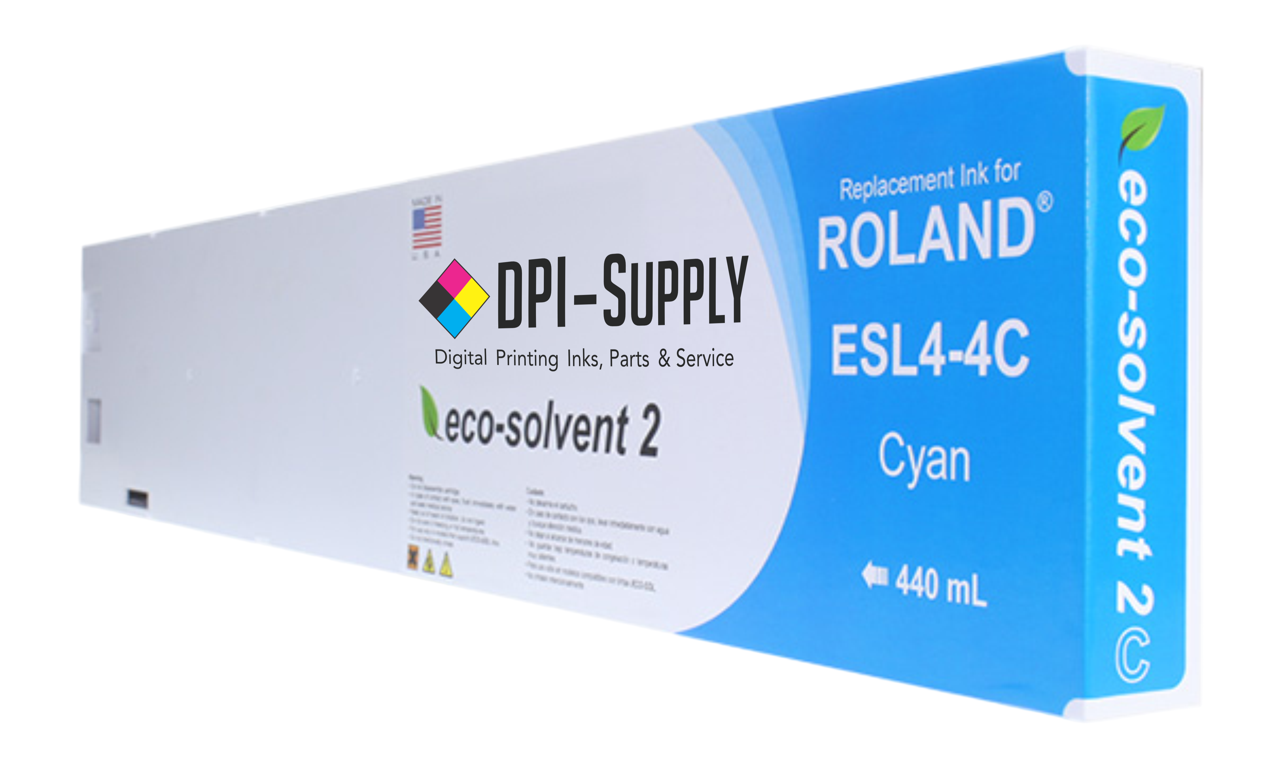 Roland ESL4-4C Cyan ink cartridge