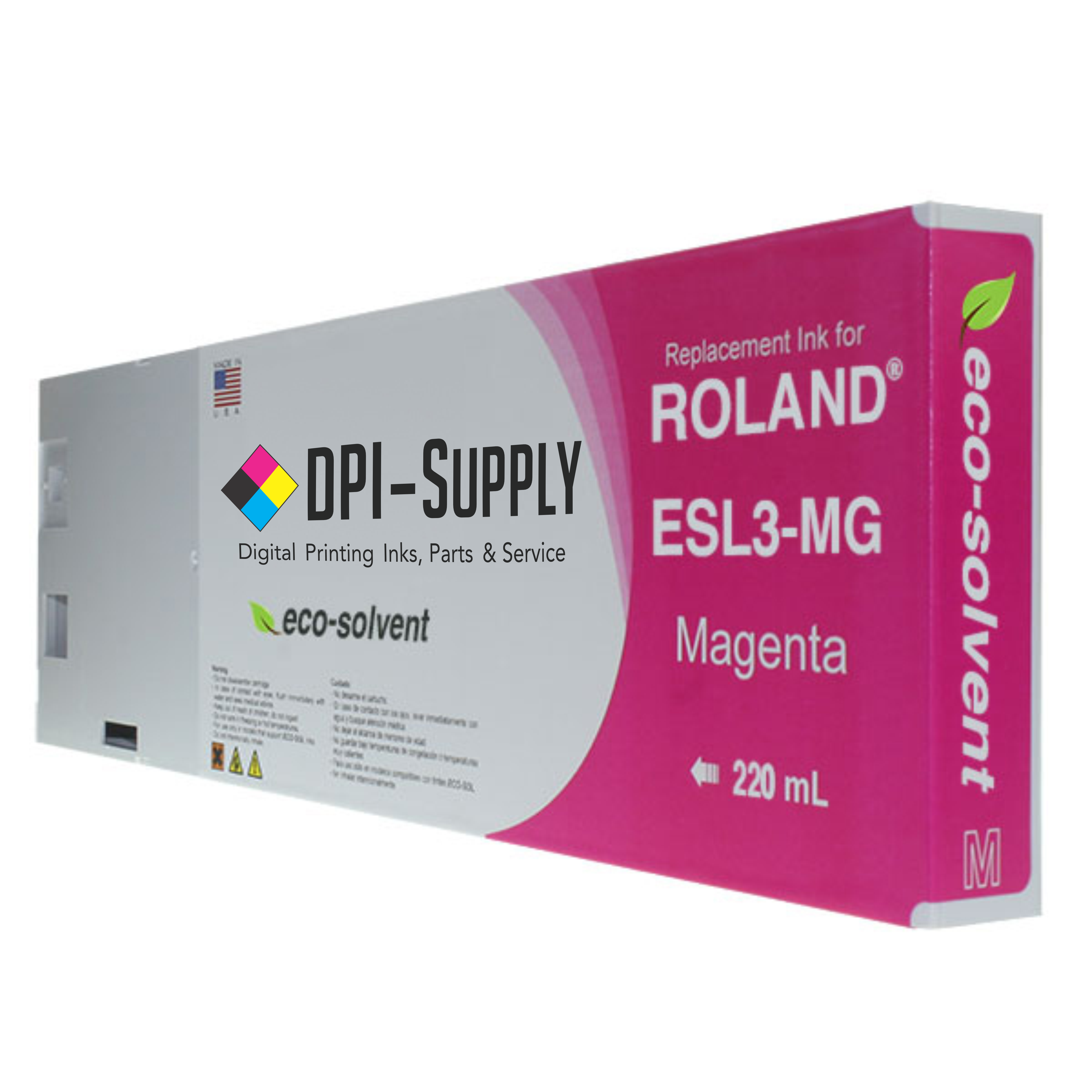 SPECIAL ORDER Roland Eco-Sol Max 220ml OEM Matched SPECIAL ORDER