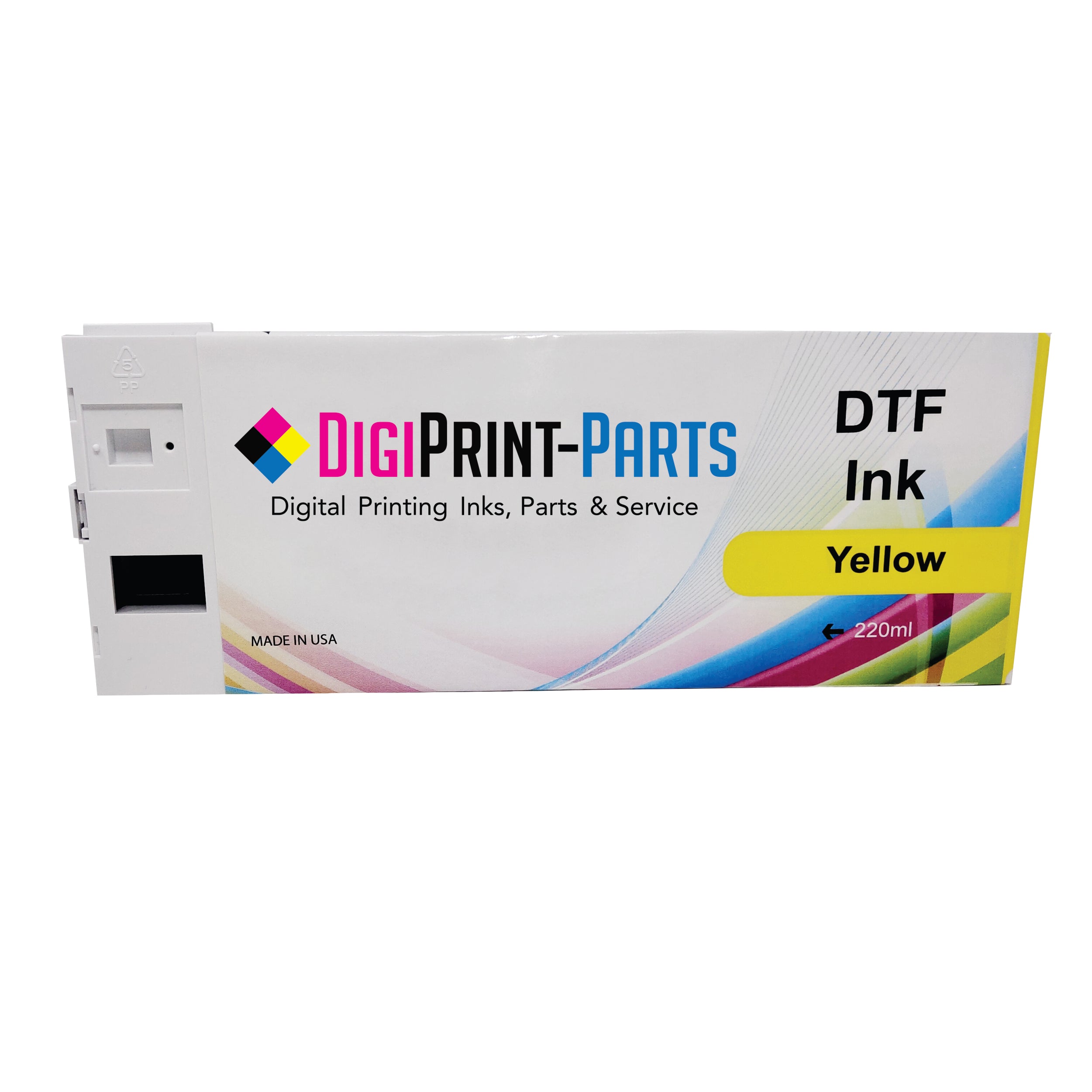 DTF 220ml Ink Cartridges for CMYKW Slot 7 Slot 8