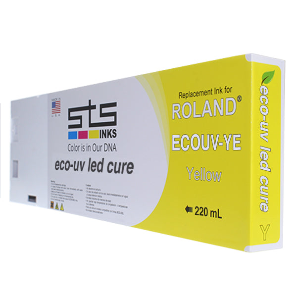 Roland Eco-UV / EUV Cartridges 220ML DROPSHIPS from FL