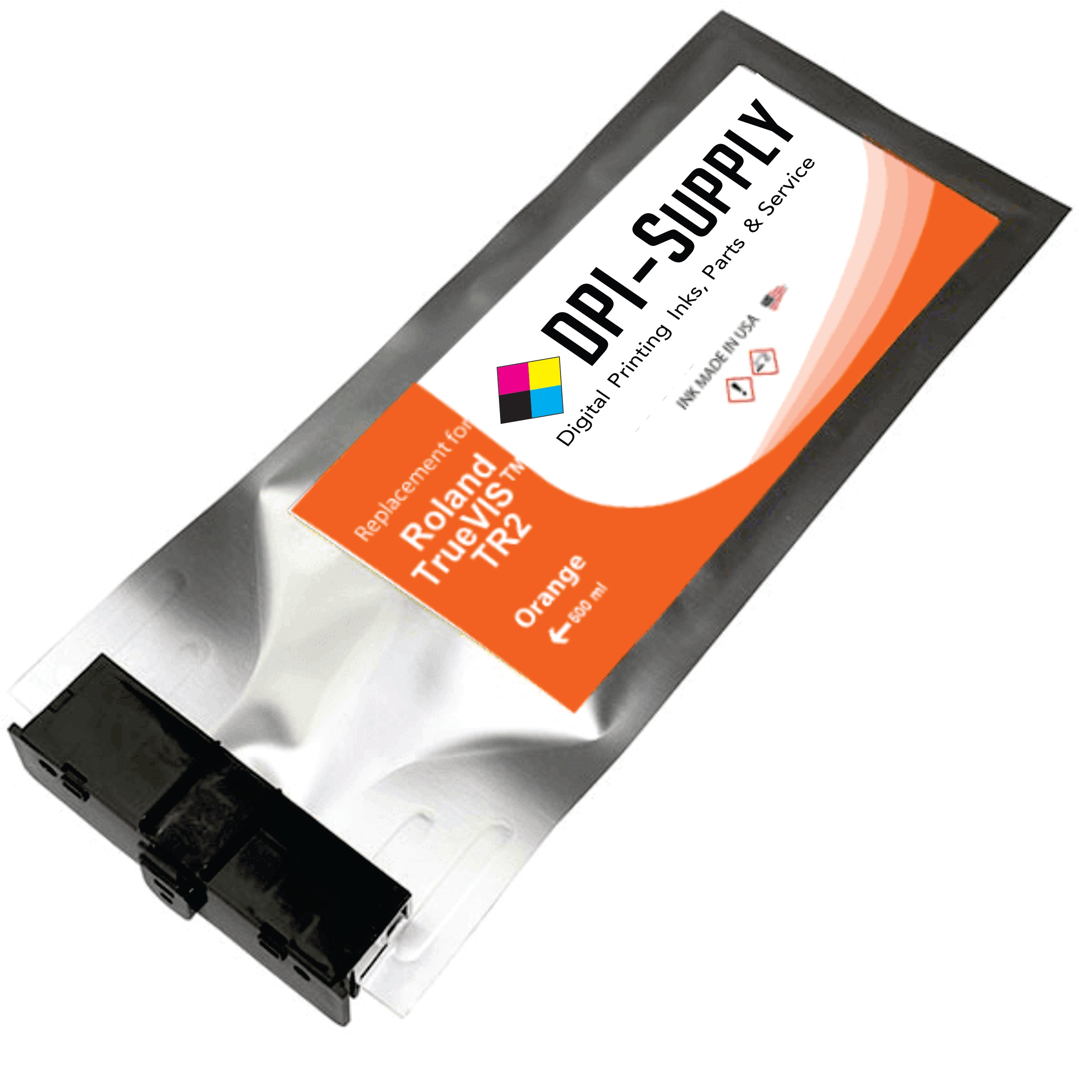 roland truevis tr2 replacement inks 500ml orange