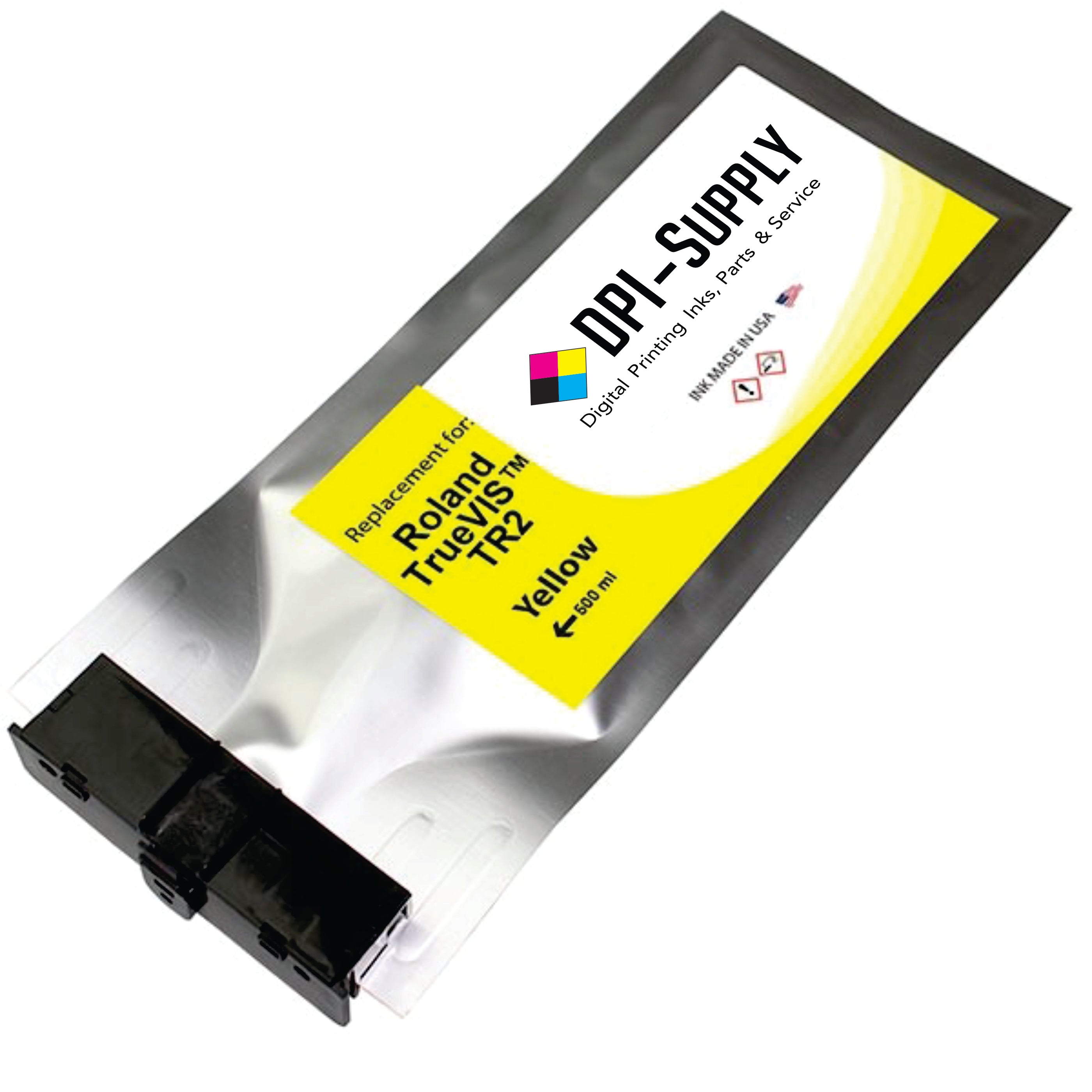 roland truevis tr2 replacement inks 500ml yellow