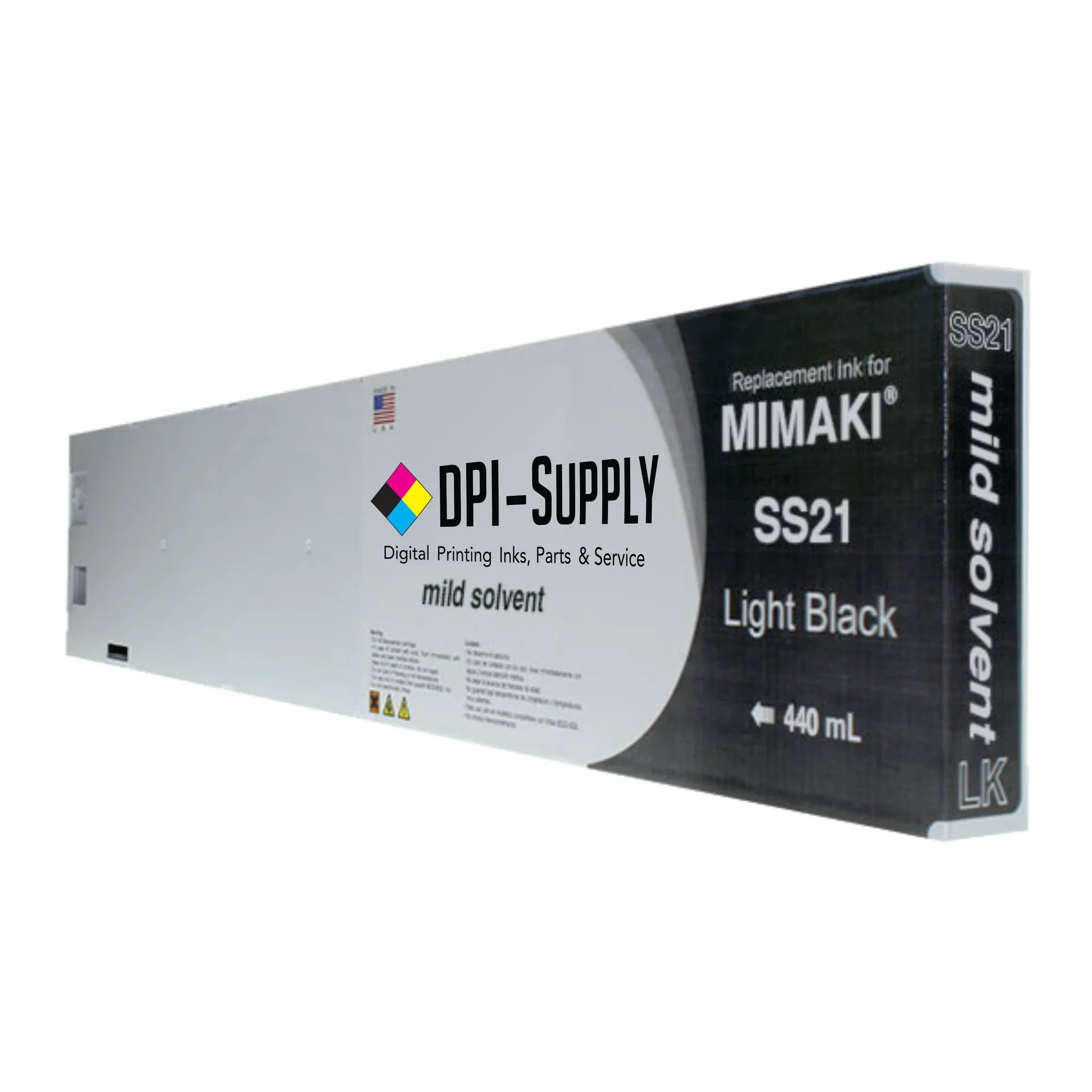 How long do prints last outdoors using Mimaki SS21 inks?