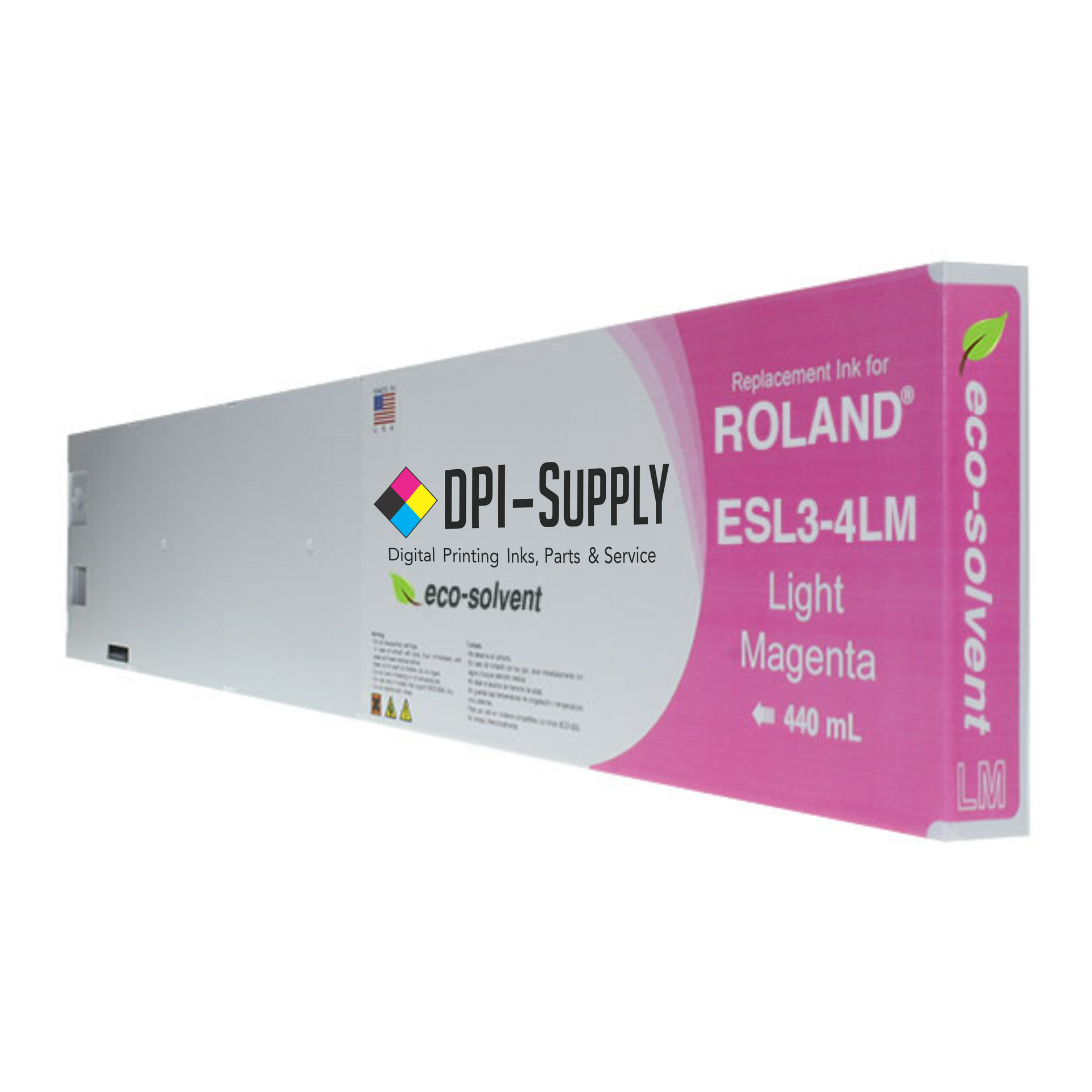 Ink Cartridges for Roland Printers ESL3 ECO-SOL MAX 440ml OEM