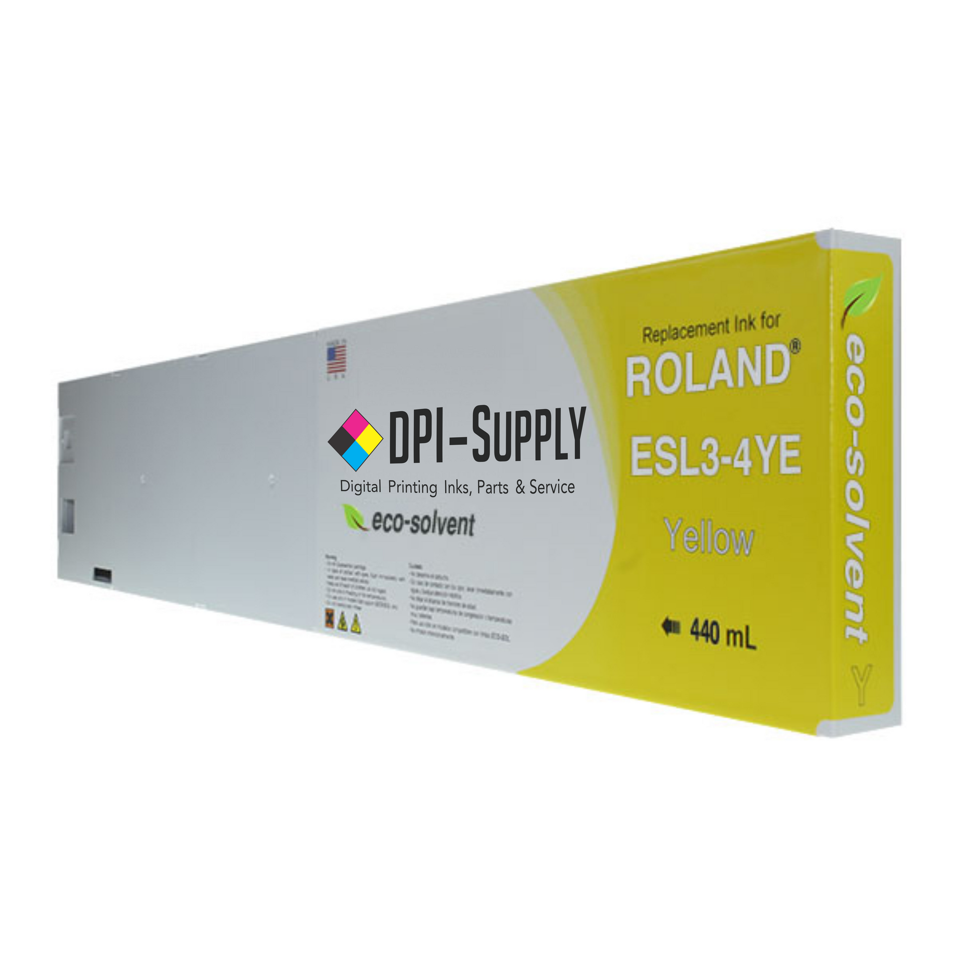 Ink Cartridges for Roland Printers ESL3 ECO-SOL MAX 440ml OEM