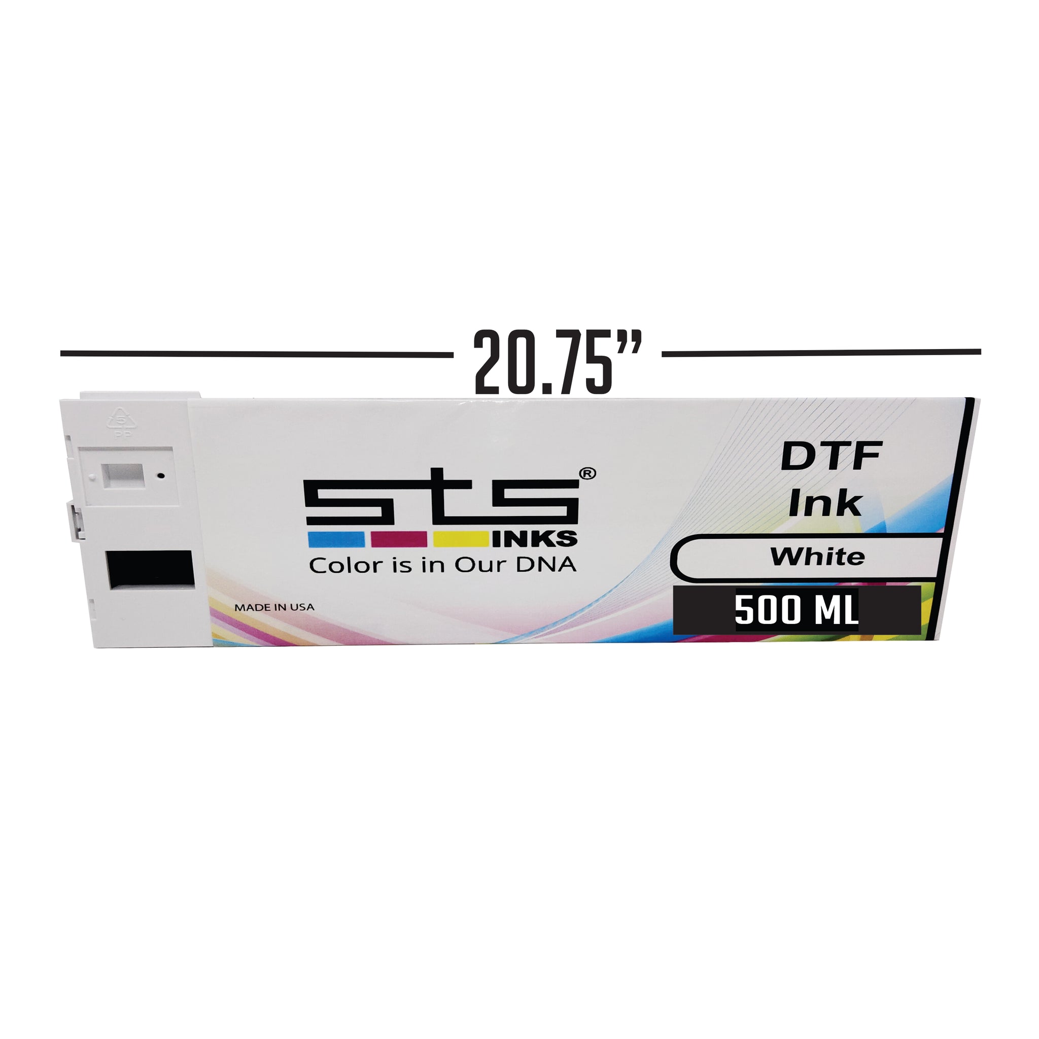 DTF 500ml Ink Cartridges for CMYKW