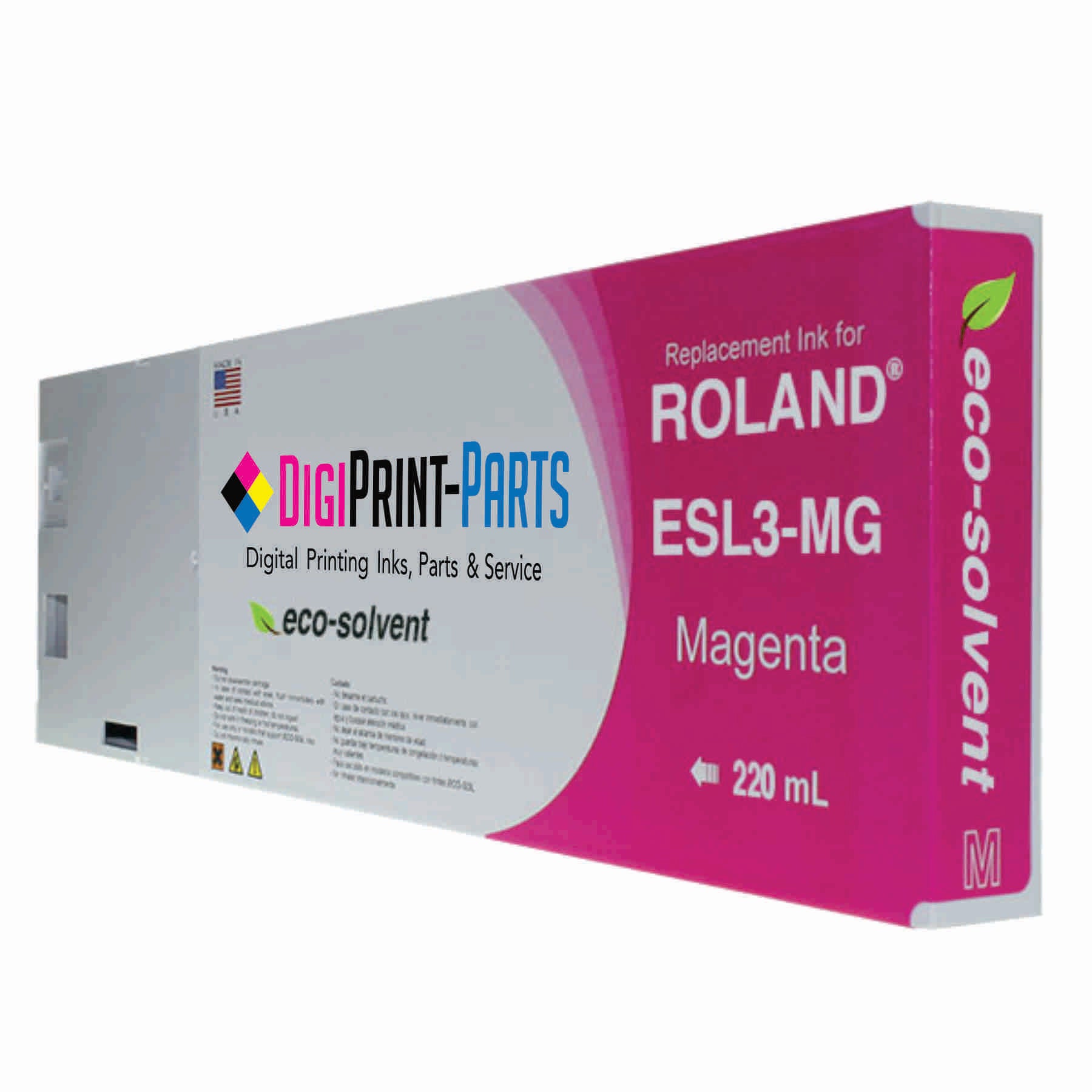 SPECIAL ORDER Roland Eco-Sol Max 220ml OEM Matched SPECIAL ORDER