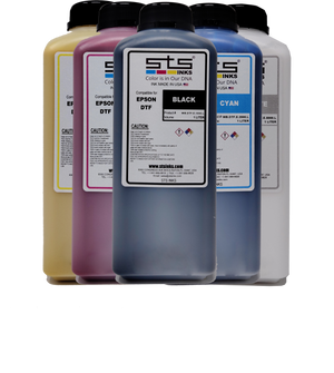 DTF Direct to Transfer Film Ink for Epson printheads.